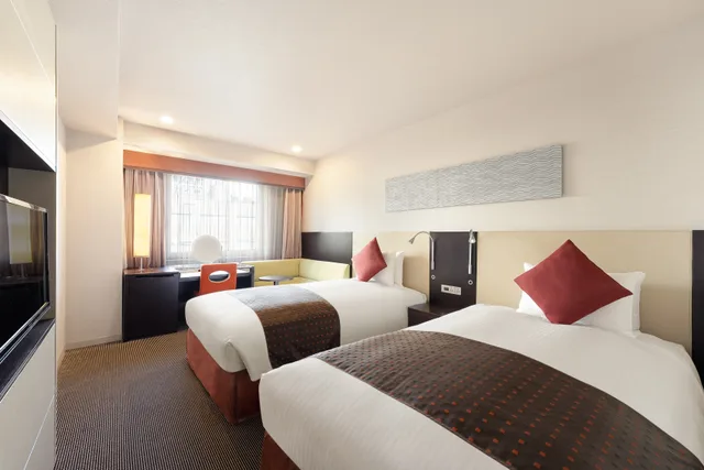غرفة مفردة بسريرين منفصلين، Hotel Jal City Kannai Yokohama 1/2