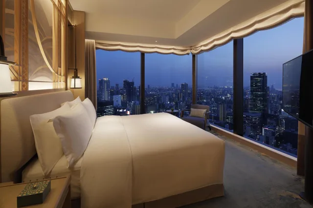 جناح ركني بإطلالة على النهر، Waldorf Astoria Osaka 3/4