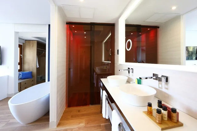 Vip, Suite, King Bed, Sea View, Sofa, Living Area, Balcony, Hotel Son Caliu Spa Oasis Superior 5/6