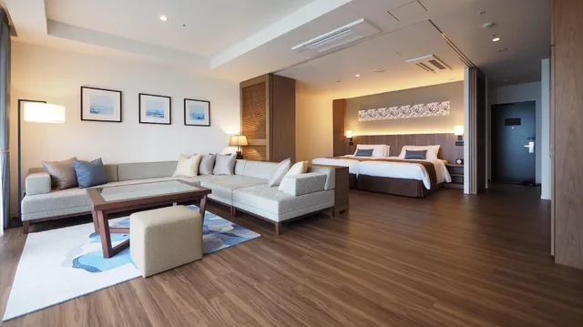 Ocean, Suite, Twin Beds, Ocean View, Hiyori Ocean Resort Okinawa 1/1