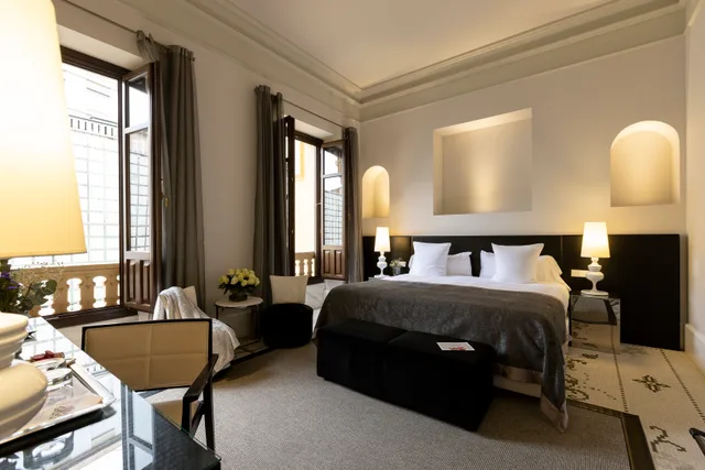 غرفة ديلوكس بسرير مزدوج، Hospes Palacio de los Patos 7/10