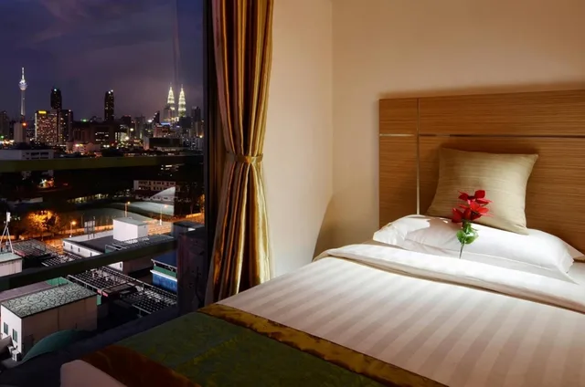 شقة تنفيذية بسرير كينج وسريرين منفصلين بغرفتي نوم، One-Stop Residence & Hotel 1/1