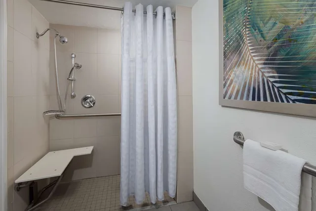 غرفة بسرير كينج لذوي الإعاقة، Embassy Suites by Hilton Orlando Lake Buena Vista Resort 4/4