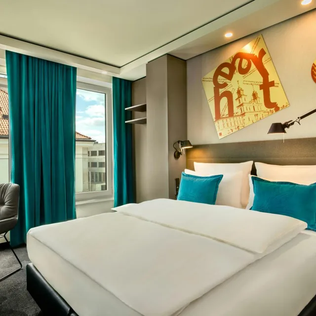 غرفة قياسية بإطلالة، Motel One Warschau Chopin 1/4