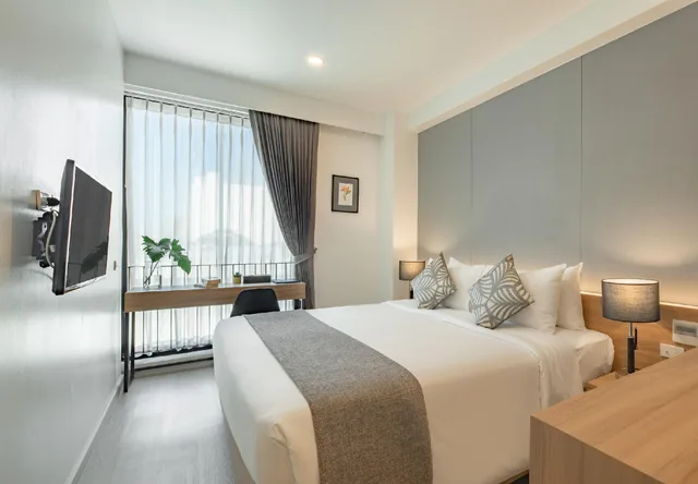 غرفة ديلوكس بسرير مزدوج مع سرير إضافي، NAP IN CHIANGMAI 1/2