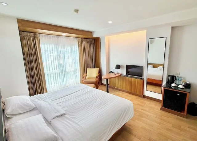 غرفة ديلوكس بسريرين منفصلين، NJOY Prestige Grand Hotel Don Mueang 1/10