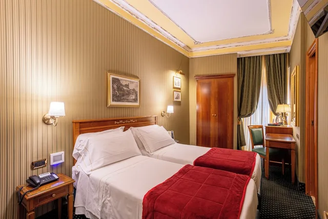 غرفة سوبيريور بسريرين منفصلين، Hotel Manfredi Suite in Rome 4/10