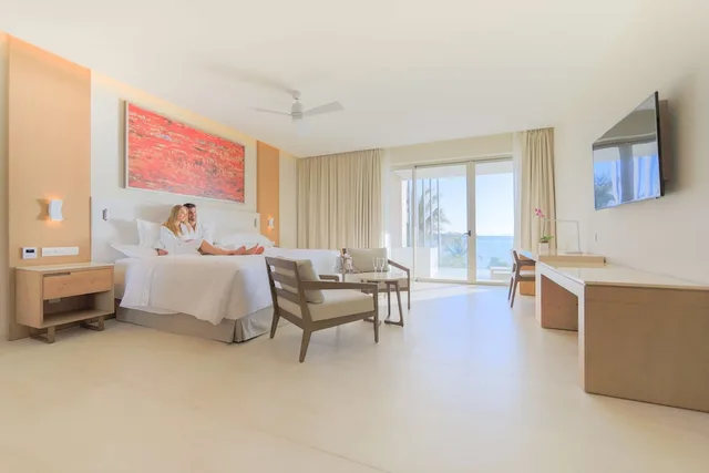 Junior Suite, 2 Double Beds, Ocean Front، Barcelo Maya Riviera 3/5