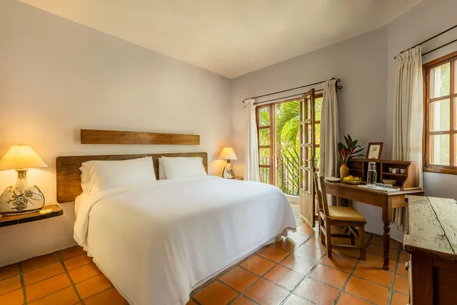 غرفة قياسية بسرير كينج، Hotel Santa Fe Puerto Escondido 4/8