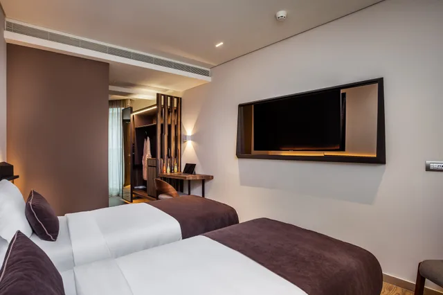 غرفة متصلة عائلية بسريرين منفصلين بإطلالة على المدينة، Ad Imperial Plus Hotel Thessal 3/7