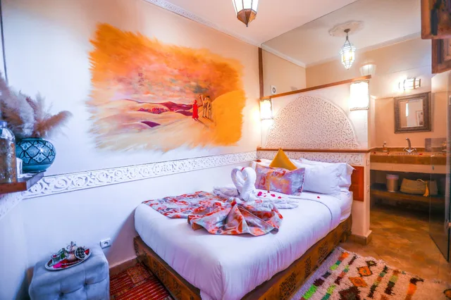 Standard, Double Bed, Courtyard View, Riad Melhoun Spa 3/10