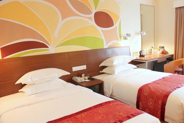 غرفة سوبيريور بسريرين منفصلين، Days Inn by Wyndham Guangzhou 3/4