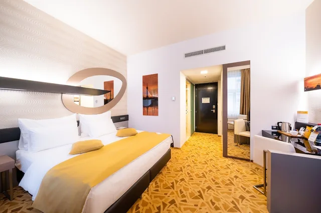 غرفة ديلوكس بسرير مزدوج أو سريرين منفصلين، Grandium Hotel Prague 7/10