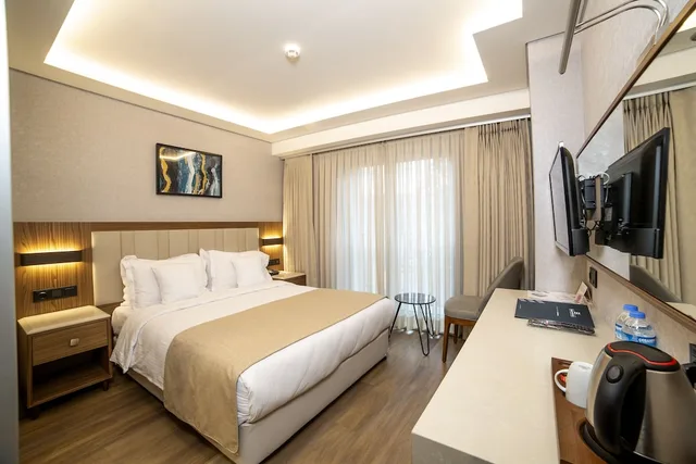 غرفة قياسية بسرير مزدوج أو سريرين منفصلين، Erboy Hotel Istanbul 8/10