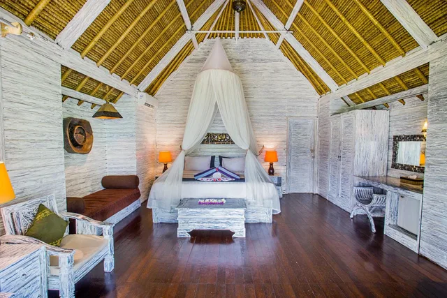 Hut, Superior, Queen Bed, Garden View، Lembongan Bay Shore Huts 3/3