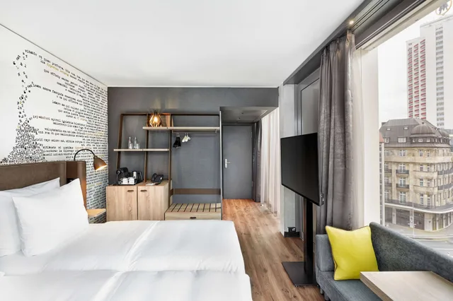 غرفة بزنس بسرير كوين، Hyperion Hotel Leipzig 3/4