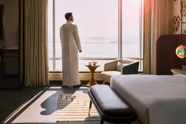 جناح تنفيذي بسرير كينج، Andaz Doha 1/3