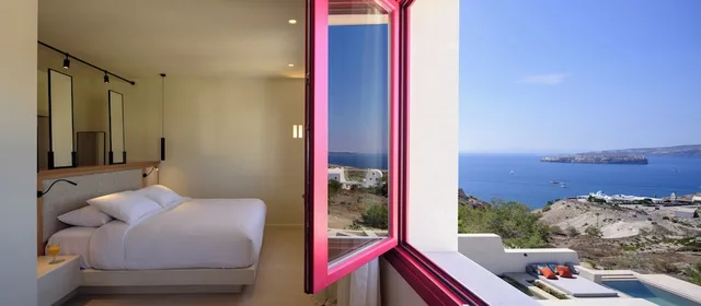 Superb, Suite, Queen Bed, Private Pool, Hot Tub، Potnia Theron Suites 4/10