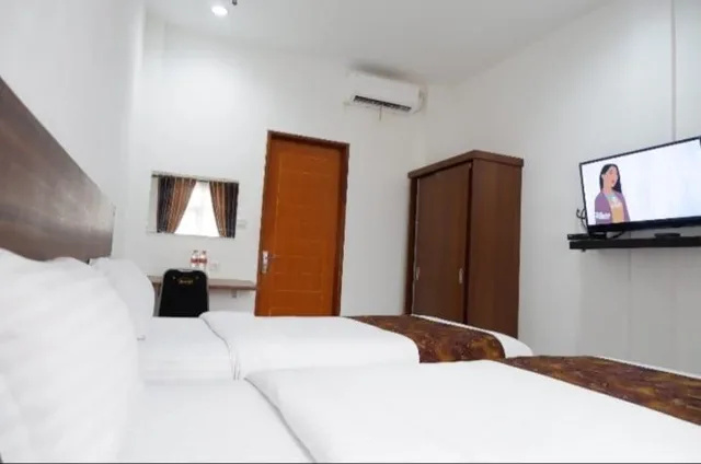 غرفة ديلوكس بسرير مزدوج أو سريرين منفصلين، Hotel Netral Jombang 5/10
