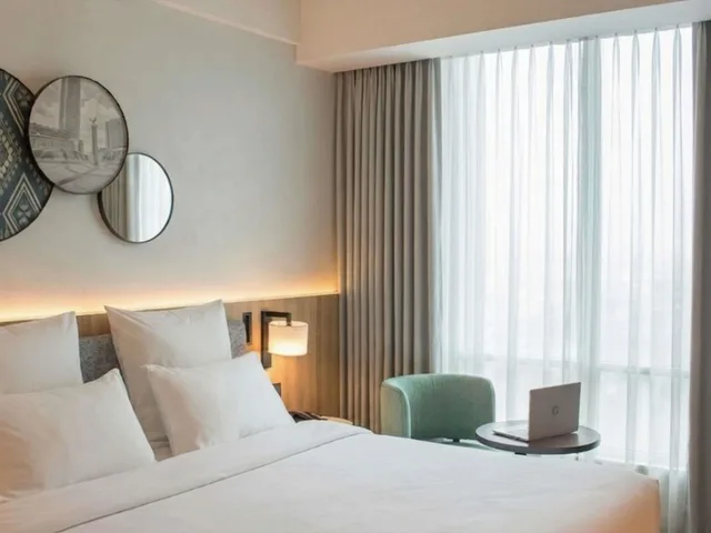 غرفة ديلوكس بسرير مزدوج أو سريرين منفصلين بإطلالة على المدينة، ALL SEASONS JAKARTA THAMRIN 4/7