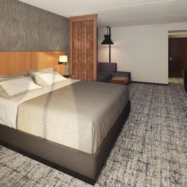 غرفة بسرير كينج مع أريكة لذوي الإعاقة، Hyatt Place Boston/Braintree 1/3