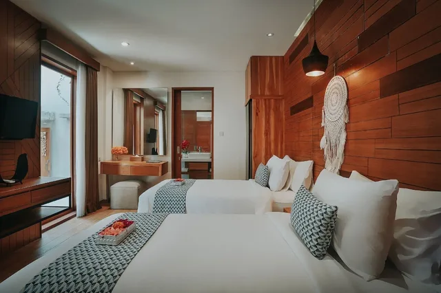 فيلا بسرير كوين بغرفة نوم واحدة بمسبح خاص، D Wina Villa Seminyak 2/8