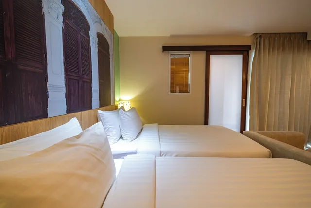 غرفة سوبيريور بسريرين منفصلين، Ratana Apart-Hotel at Rassada 3/4