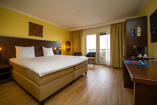 غرفة كومفورت بسريرين منفصلين بشرفة، Fletcher Hotel-Restaurant Arion-Vlissingen 1/3