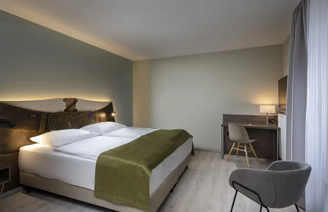 غرفة سوبيريور بسرير مزدوج، Ibis Styles Rosenheim 5/8