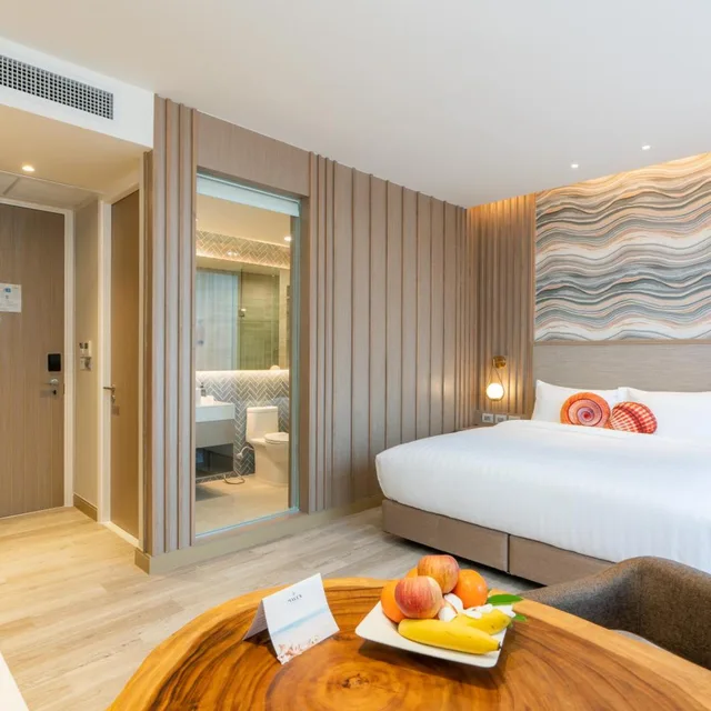 غرفة سوبيريور بسرير مزدوج أو سريرين منفصلين بإطلالة على المدينة، Maven Stylish Hua Hin 1/7