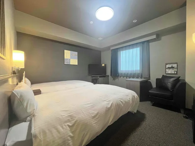 غرفة كومفورت بسريرين منفصلين، Hotel Route-Inn Noshiro 4/6