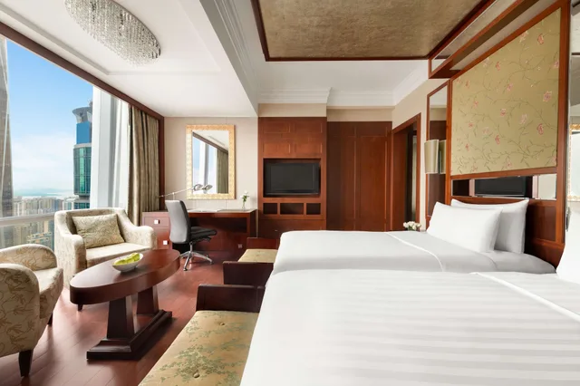 Horizon, Club, King Bed، Futian Shangri-La Shenzhen 1/7