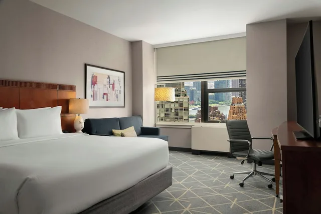 Deluxe, King Bed, Sofa, Courtyard New York Manhattan/Midtown East 3/10
