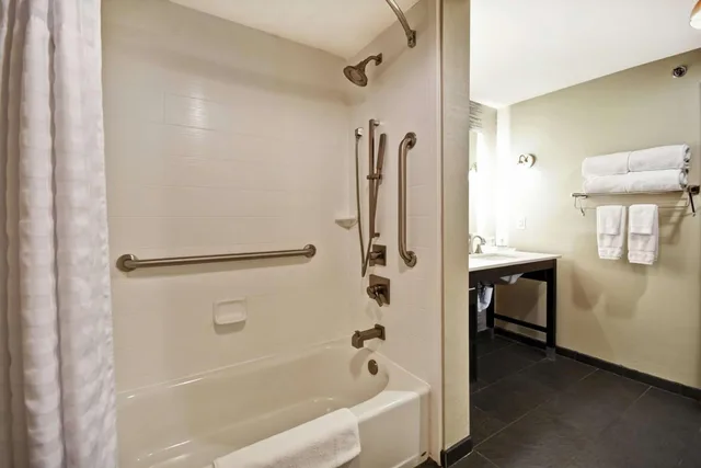 جناح بسرير كينج مع أريكة لذوي الإعاقة، Homewood Suites By Hilton Dallas Arlington South Tx 4/5