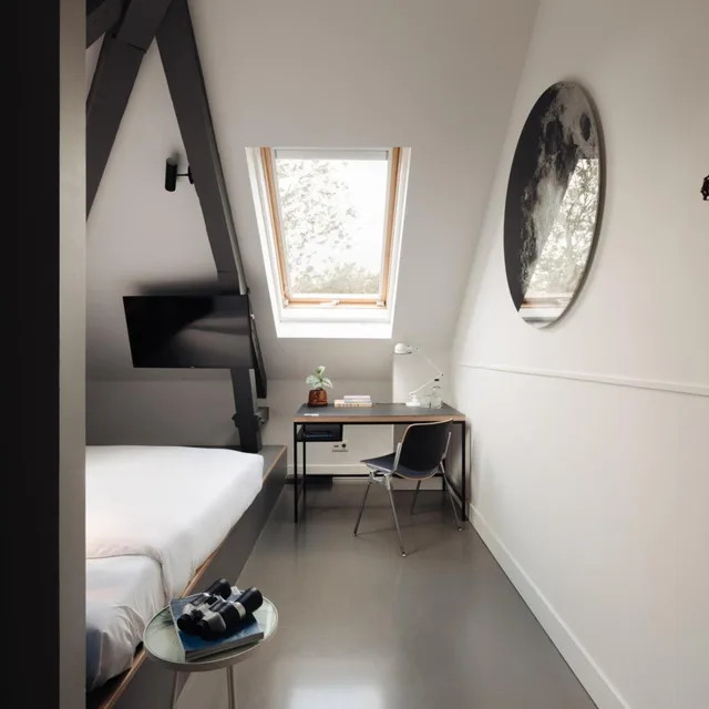 غرفة صغيرة مزدوجة، Conscious Hotel Westerpark 3/9