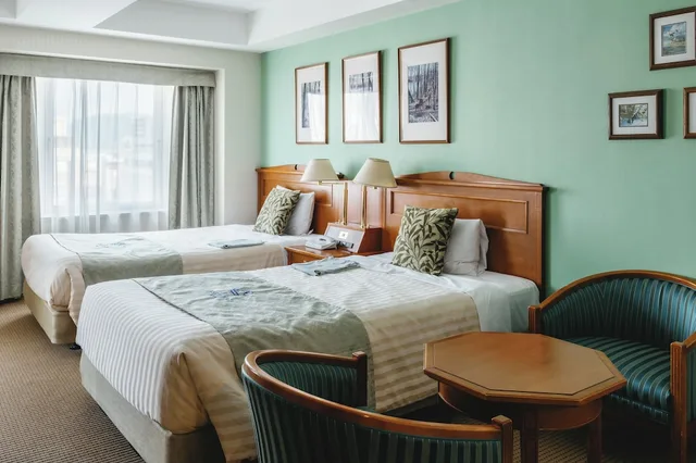 غرفة ديلوكس بسريرين منفصلين، Hotel Boston Plaza Kusatsu 7/10