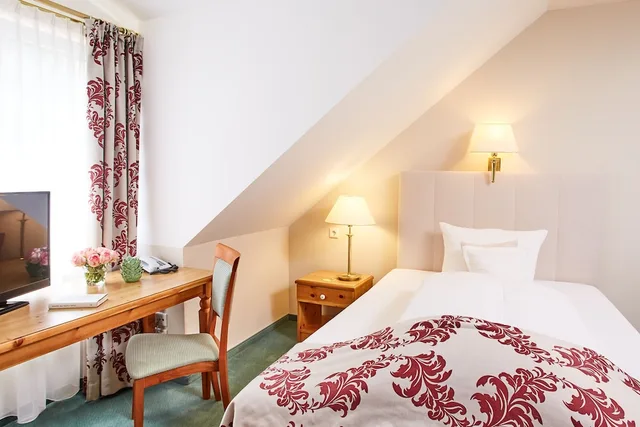 غرفة كومفورت مفردة، Hotel Freisinger Hof 3/4