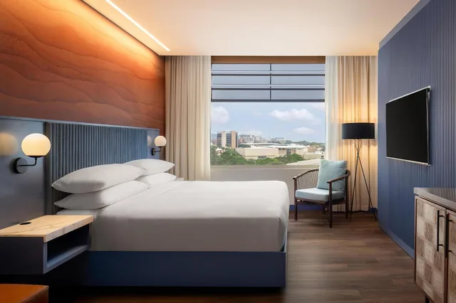 غرفة بسرير كينج بإطلالة في طابق مرتفع، Hyatt Centric San Jose Escazu 1/7