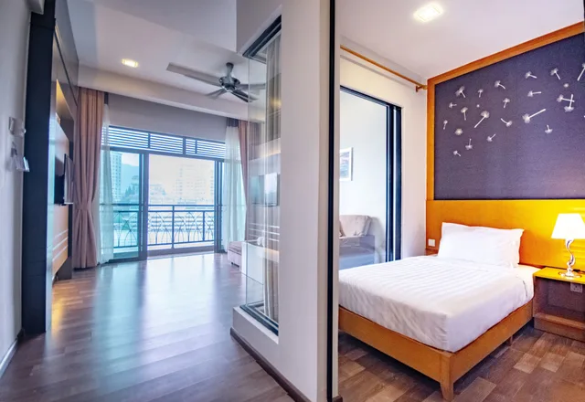 جناح بسريرين منفصلين بغرفة نوم واحدة، Kingston Hotel 23 at Nova Highlands Hotel, Cameron Highlands 2/3