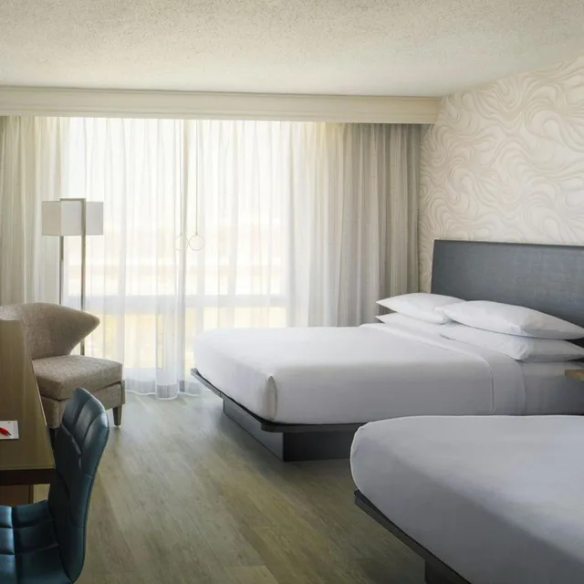 غرفة بسريرين مزدوجين، Marriott Miami Airport 13/19