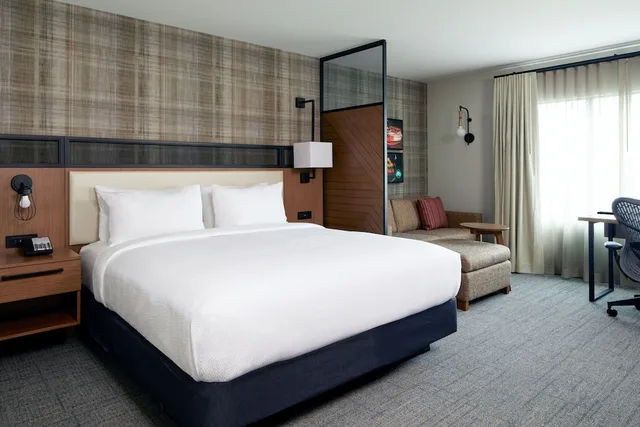 استوديو بسرير كينج بإطلالة على المدينة مع أريكة، Residence Inn San Francisco Airport Millbrae Station 1/10