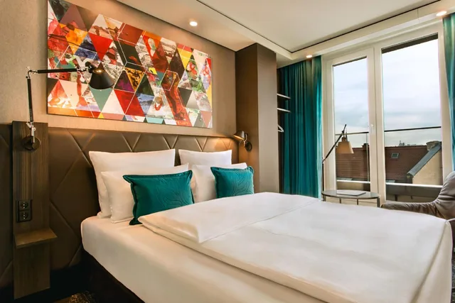 غرفة بسرير كينج، Hotel Motel One Frankfurt-Romer 1/2