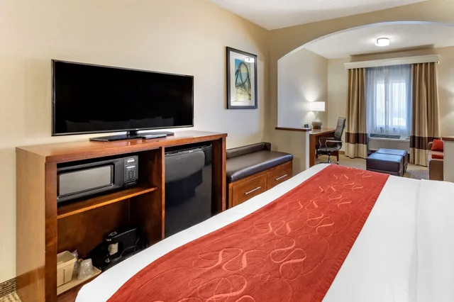 Studio, Suite, King Bed, Sofa, Comfort Suites Near Six Flags Magic Mountain 5/10