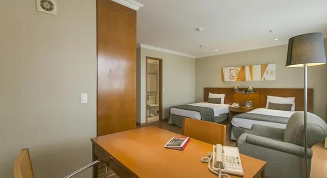 غرفة سوبيريور بسرير مزدوج أو سريرين منفصلين، Plaza Rio Residences - Barra First 4/6