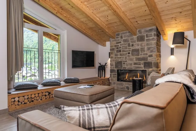 3 Bedrooms, Penthouse, 3 King Beds, Sofa, Sauna، Avenida Panorama Suites Kaprun 6/10