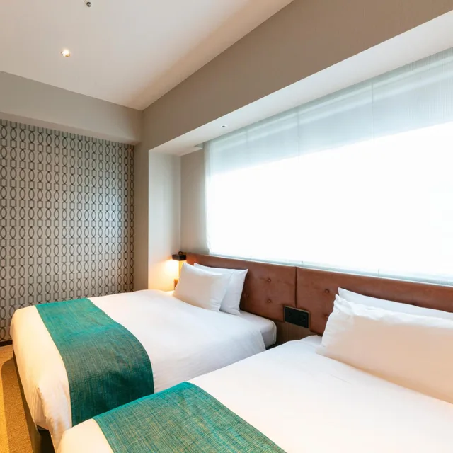 غرفة قياسية بسريرين منفصلين، Kobe Hotel Juraku 1/4