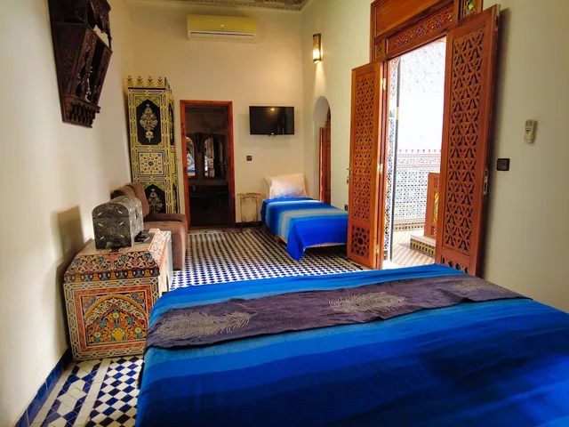 Amani, Suite, 1 Double and 1 Single Bed، Riad Ouliya 1/5