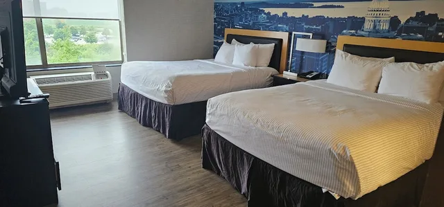 جناح استوديو بسريرين كوين مع أريكة، Cambria Hotel Madison East 3/7