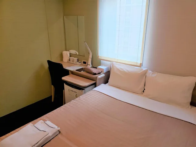 غرفة اقتصادية بسرير مزدوج، Meet Inn Narita 6/9