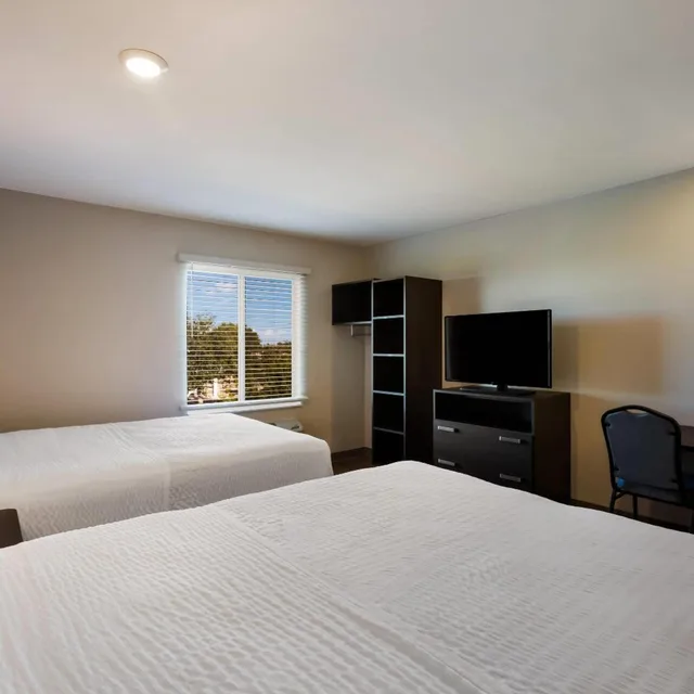غرفة بسريرين مزدوجين، WoodSpring Suites Orlando West - Clermont 8/10